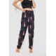 Брюки женские домашние, цвет темно-синий, 238R1101.