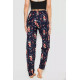Брюки женские домашние, цвет темно-синий, 238R1101.