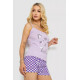 Пижама женская, цвет сиреневый, 243R50703