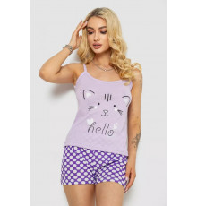 Піжама жіноча, колір бузковий, 243R50703