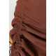 Сукня, колір коричневий, 176R1038