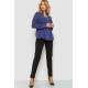 Блуза, колір синій, 102R306