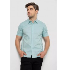 Рубашка мужская однотонная, цвет оливковый, 214R6917-3.