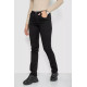 Джинсы женские стрейч, цвет черный, 214R1449