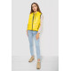 Жилетка жіноча дута, колір жовтий, 102R380