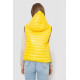 Жилетка жіноча дута, колір жовтий, 102R380