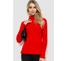 Кофта женская однотонная, цвет красный, 244R2302.