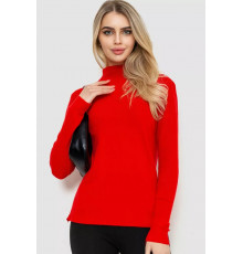 Кофта жіноча однотонна, колір червоний, 244R2302