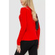 Кофта жіноча однотонна, колір червоний, 244R2302