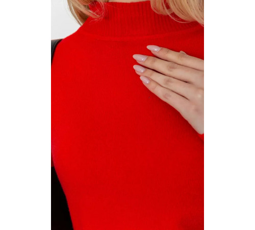 Кофта жіноча однотонна, колір червоний, 244R2302