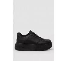 Кеды женские, цвет черный, 248RK12