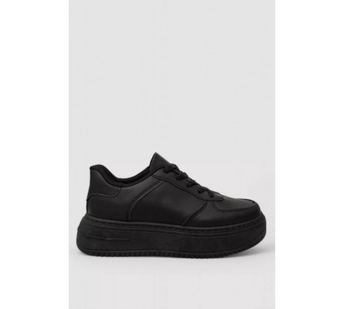 Кеды женские, цвет черный, 248RK12