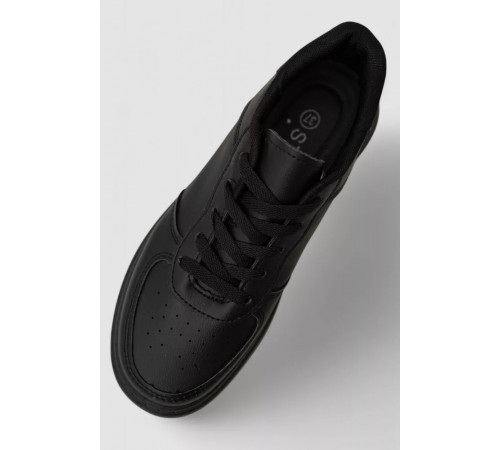 Кеды женские, цвет черный, 248RK12