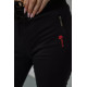 Спортивные брюки женские, цвет черный, 244R514