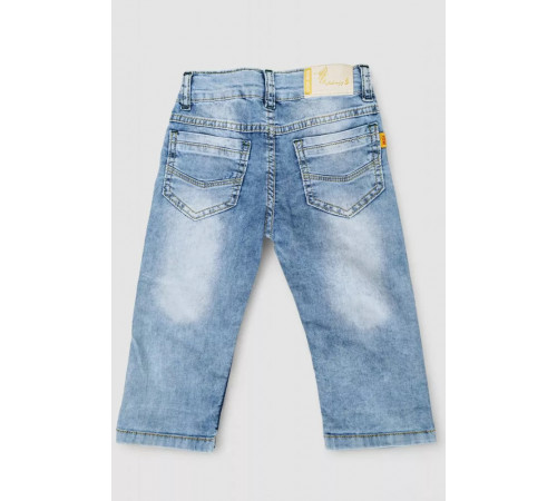 Капрі джинсові для дівчаток, колір темно-блакитний, 247R1604
