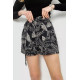 Шорти жіночі шифонові, колір чорний, 244R077