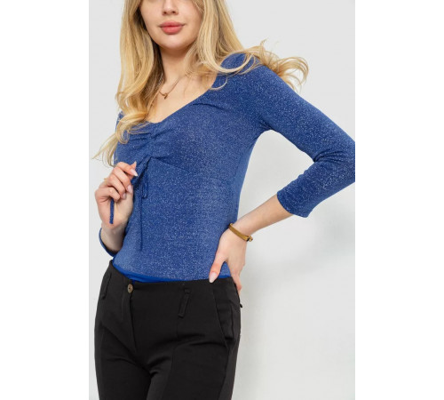 Боді ошатне, колір синій, 244R100