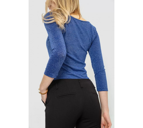 Боді ошатне, колір синій, 244R100