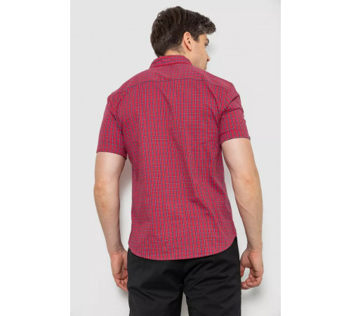 Рубашка мужская стрейчевая, цвет красный, 214R2445-5