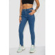 Джинсы женские демисезонные, цвет синий, 244RSK2021-9