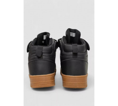 Кросівки чоловічі зимові на хутрі, колір чорно-бежевий, 248RCX688