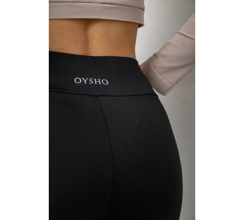 Лосины однотонные, цвет черный, 238R328