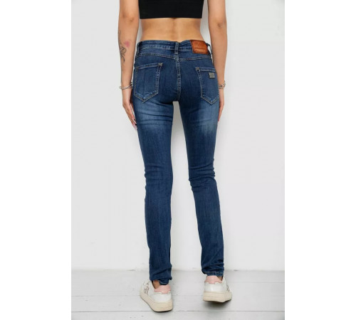 Джинси жіночі, колір синій, 244RA605