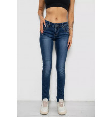 Джинсы женские, цвет синий, 244RA605
