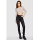 Джинси жіночі стрейч, колір чорний, 244RM017