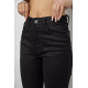 Джинси жіночі стрейч, колір чорний, 244RM017