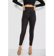 Лосини утеплені на флісі, колір чорний, 243R053