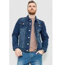 Джинсова куртка чоловіча, колір синій, 157R4607