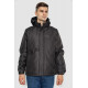 Куртка мужская демисезонная с капюшоном, цвет черный, 214R22015