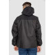 Куртка мужская демисезонная с капюшоном, цвет черный, 214R22015