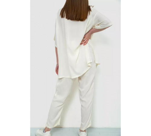 Костюм женский, цвет молочный, 102R5227