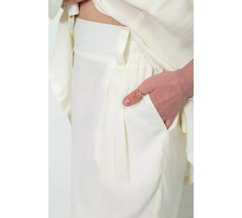 Костюм женский, цвет молочный, 102R5227