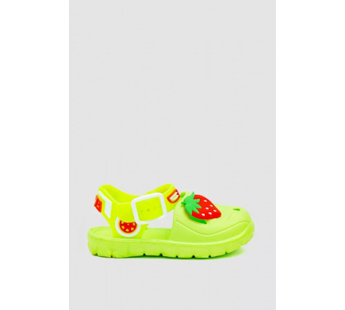 Сандалії дитячі для дівчинки 2, колір салатовий, 243R51-188