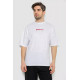 Футболка чоловіча з принтом, колір білий, 244R2126