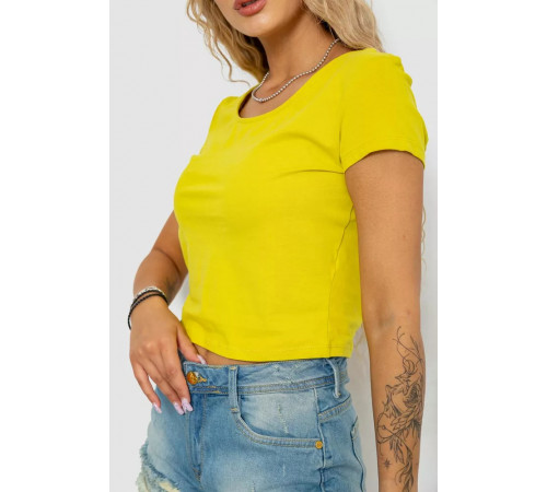 Топ жіночий, колір гірчичний, 244R307