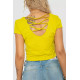 Топ жіночий, колір гірчичний, 244R307