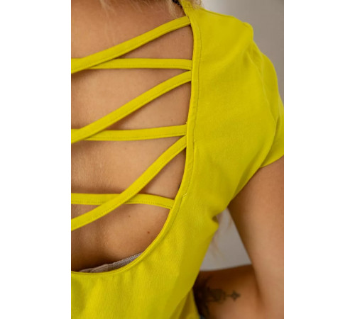 Топ жіночий, колір гірчичний, 244R307