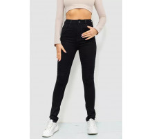 Джинсы женские стрейч 214R1443, цвет Черный