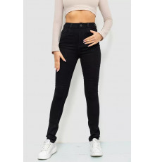 Джинсы женские стрейч 214R1443, цвет Черный