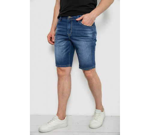 Джинсовые шорты мужские, цвет синий, 244R5A-045