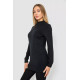 Свитер женский однотонный, цвет черный, 244R5550