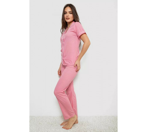 Женская пижама с принтом, цвет розовый, 243R7154.