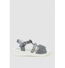 Босоножки детские 243RA6805-4, цвет Серебристый