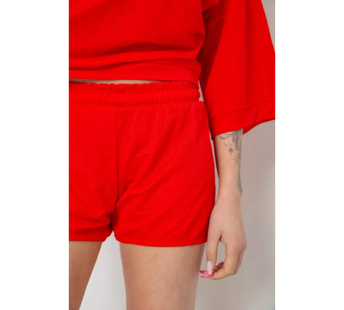 Костюм жіночий повсякденний, колір червоний, 238R6628