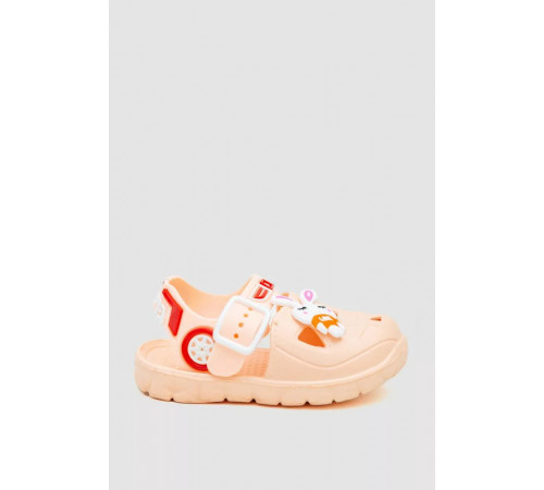Сандалії дитячі для дівчинки, колір світло-рожевий, 243R51-187
