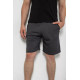 Шорты мужские однотонные, цвет темно-серый, 247R001.